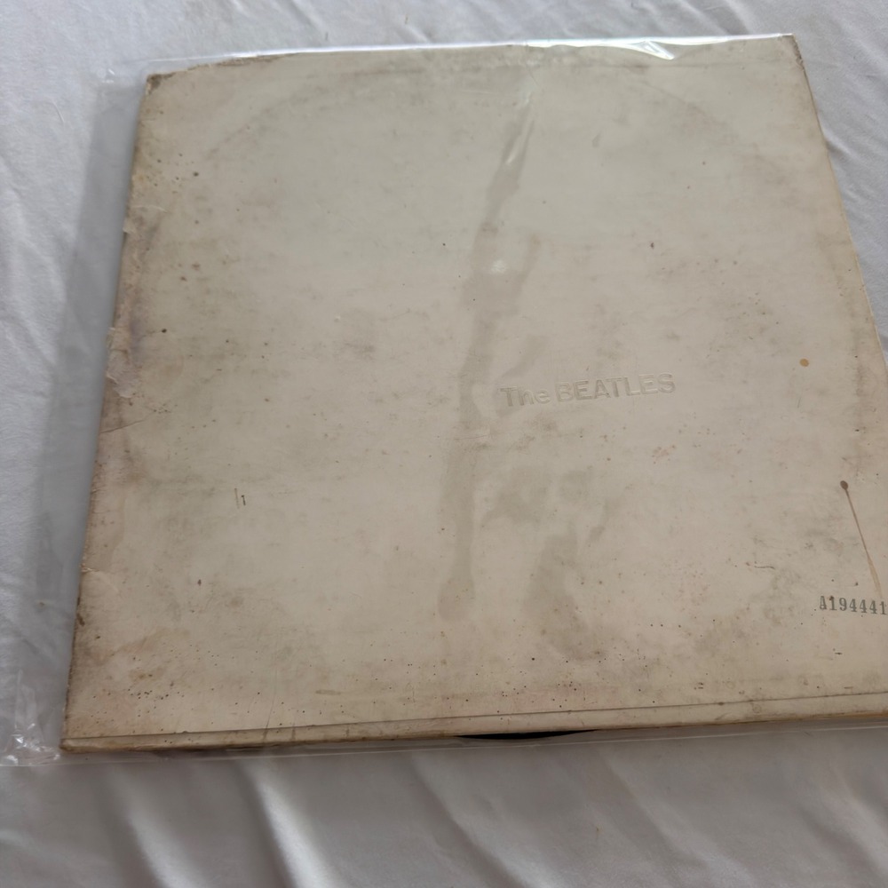 The Beatles White Album Vinyl LP 1968 Apple SWBO-101 Numbered A1944411 Stereo